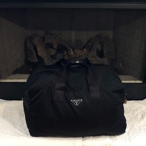 vintage Prada duffle